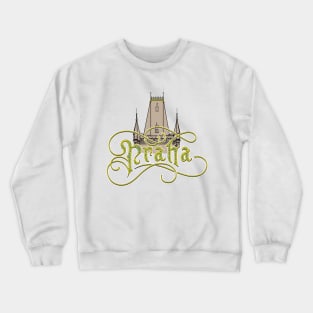 Gold Prague. Praha. Crewneck Sweatshirt